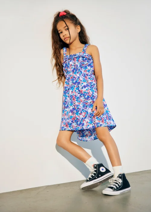 ONLY Girls Multicoloured Print Smock Dress (6-14yrs) - 6 Yrs Image 2
