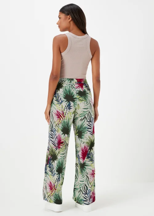 JDY Bora Multicoloured Floral Wide Leg Trousers - 10 Image 2