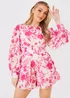 In the Style Jac Jossa Pink Floral Print Playsuit - 8 Image 3