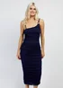 Girls on Film by Dani Dyer Navy Mesh Midi Dress - 8 Image 4