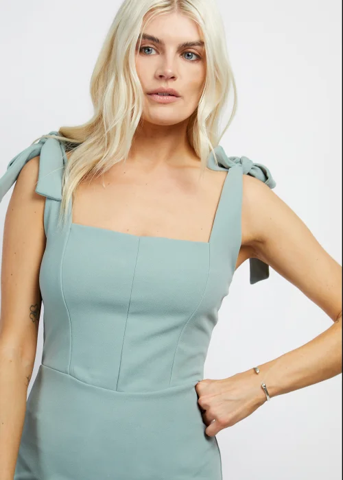 Girls on Film by Dani Dyer Sage Scuba Bodycon Dress - 8 Image 3