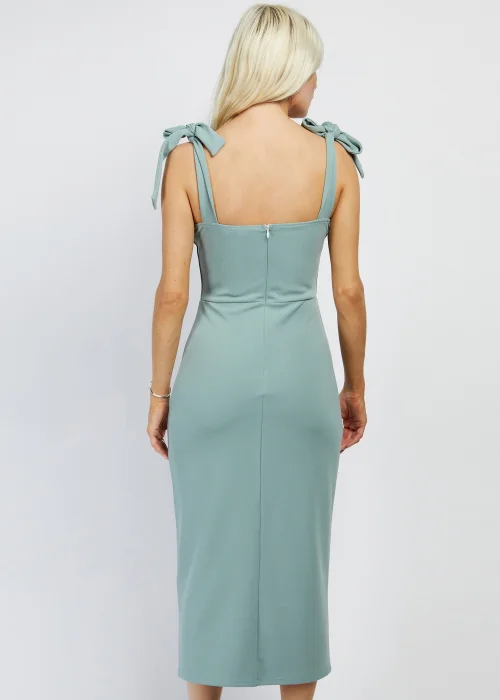 Girls on Film by Dani Dyer Sage Scuba Bodycon Dress - 8 Image 2