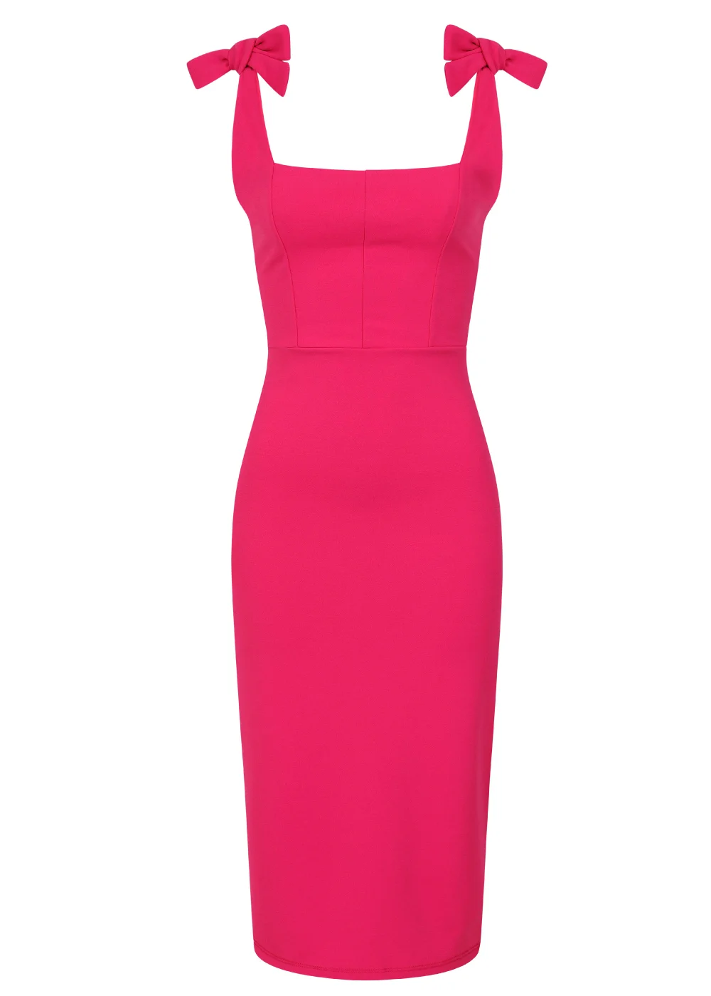 Girls on Film by Dani Dyer Pink Scuba Bodycon Dress - 8 Image 5