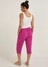 Fuchsia Cropped Trousers - Size 10 Image 2