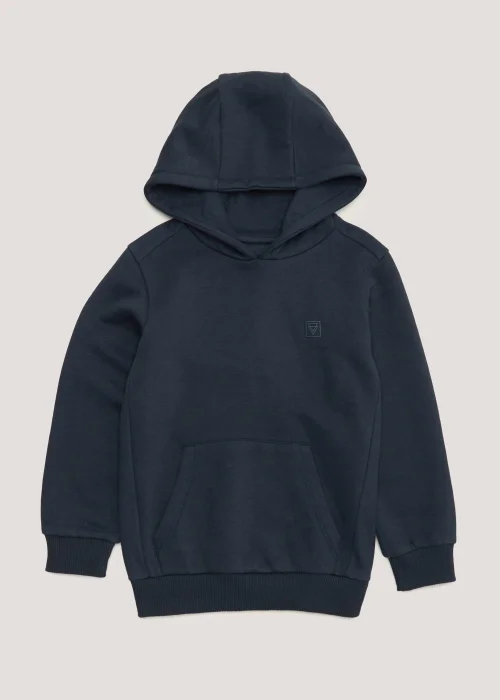 Boys Navy Mesh Hoodie (4-16yrs) - 4 Yrs Image 1