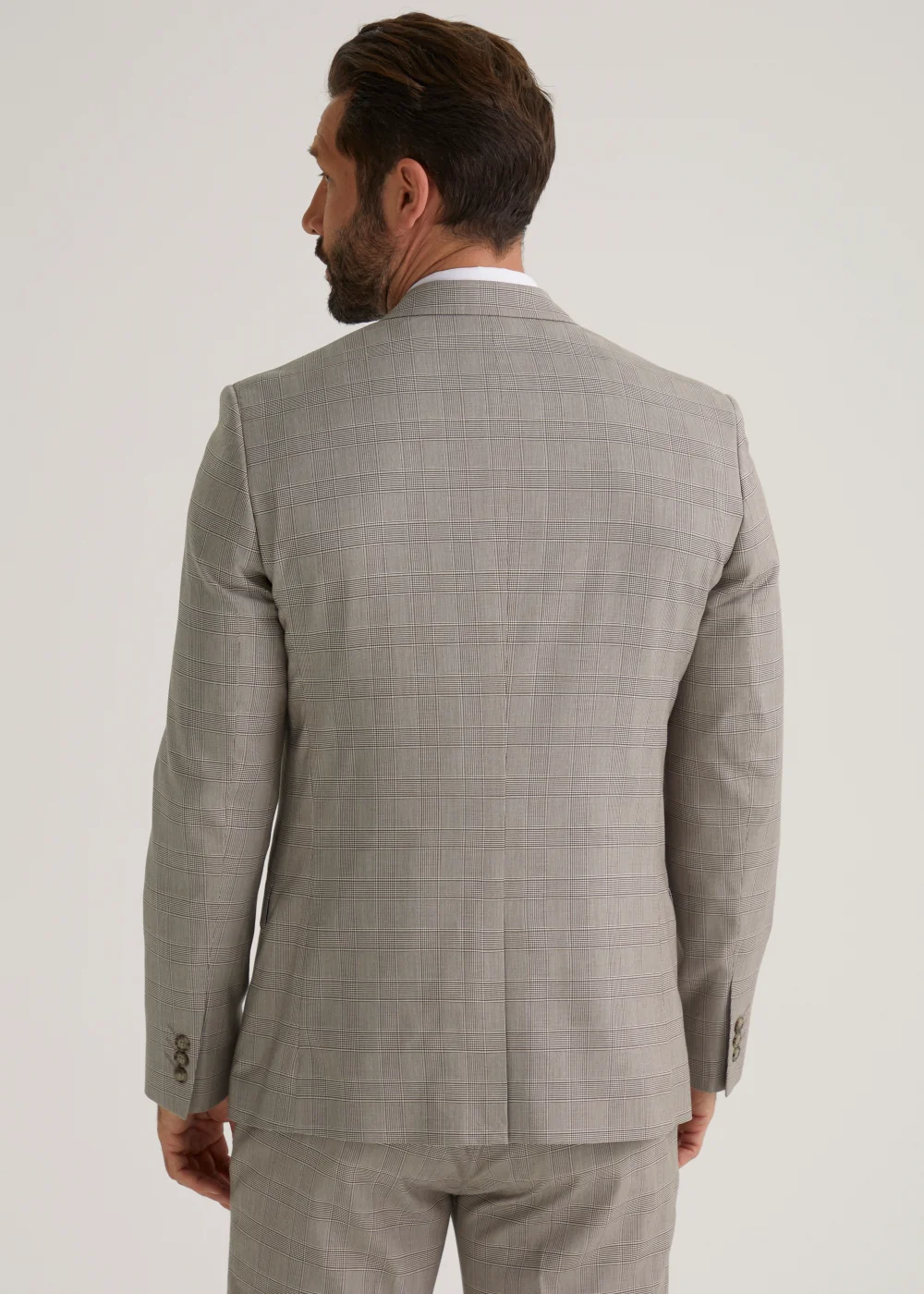 Taylor & Wright Gibson Brown Slim Fit Suit Jacket - 38 Chest Short Image 2