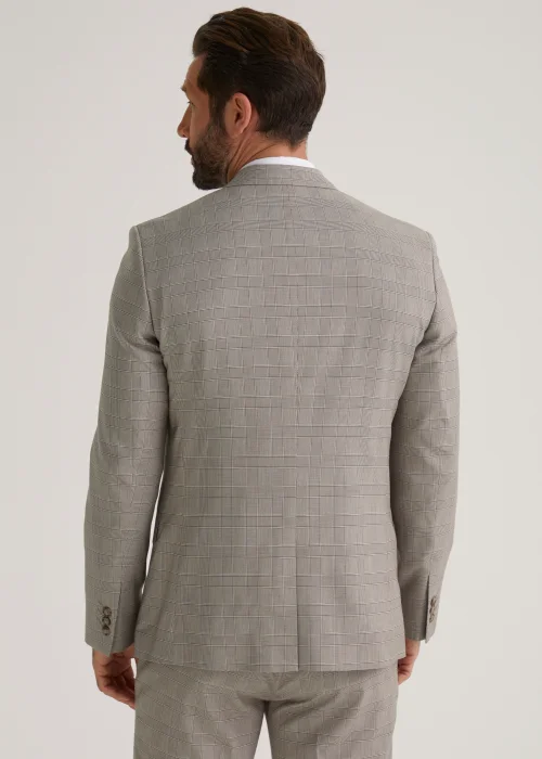 Taylor & Wright Gibson Brown Slim Fit Suit Jacket - 38 Chest Short Image 2