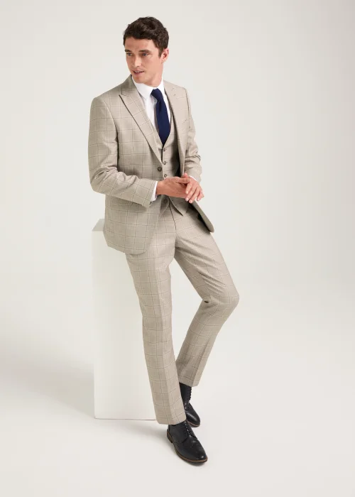 Taylor & Wright Hoffman Brown Suit Waistcoat - Small Image 4