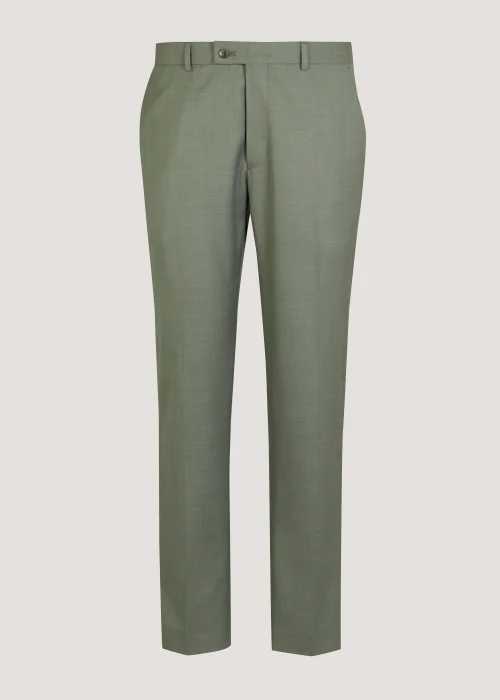 Taylor & Wright Eastwood Olive Slim Fit Suit Trousers - 30 Waist 31 Leg Image 5