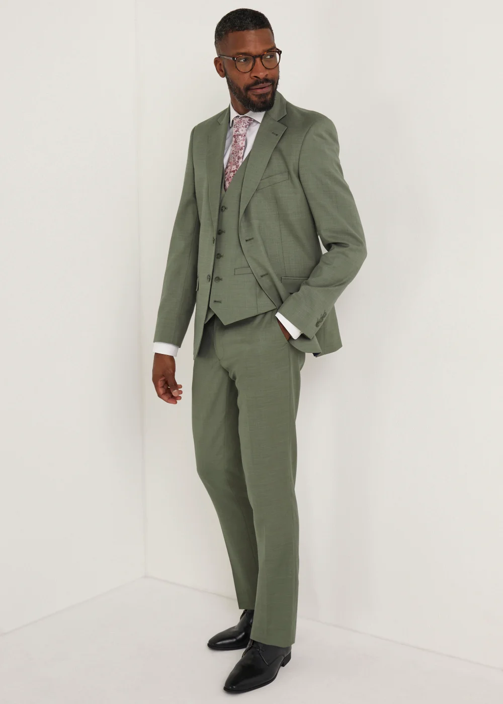 Taylor & Wright Eastwood Olive Waistcoat - Small Image 4