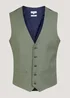 Taylor & Wright Eastwood Olive Waistcoat - Small Image 5