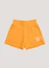 Girls Candy Couture Orange Boxer Shorts (9-16yrs) - Age 9 Years Image 1