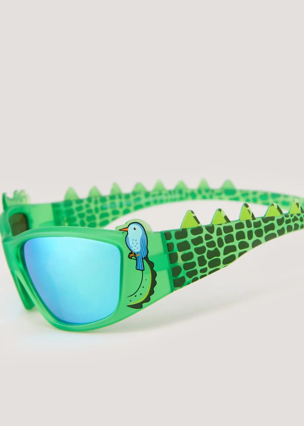 Kids Green Crocodile Sunglasses (3-10yrs) - One Size Image 2