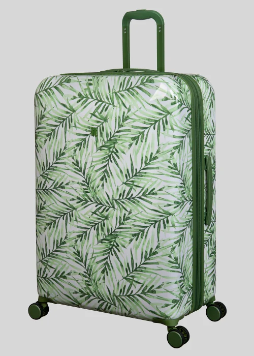 Green Tropical Print Suitcase - VANITY Image 3