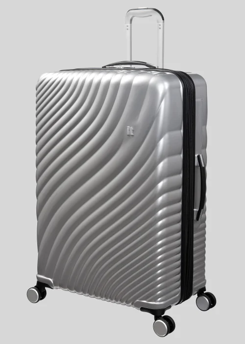 IT Luggage Silver Wave Suitcase - Cabin Image 3