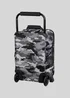Kids IT Luggage Grey Camo World's Lightest Cabin Suitcase - Cabin Image 3