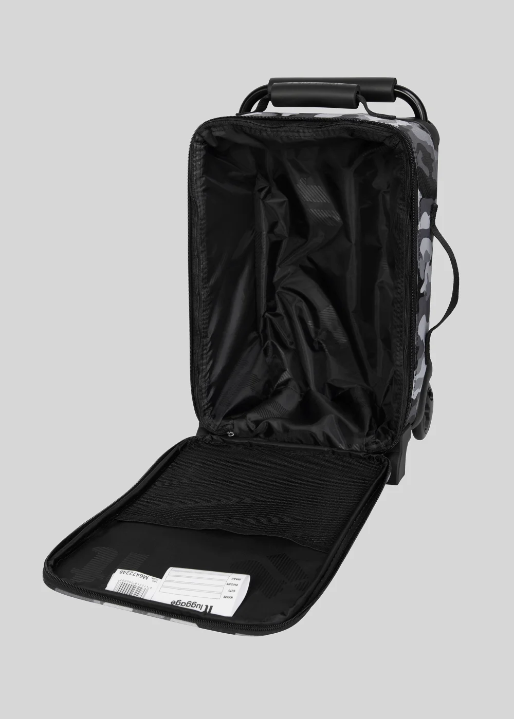 Kids IT Luggage Grey Camo World's Lightest Cabin Suitcase - Cabin Image 2