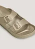 Gold Footbed Sandals - Size 3 Image 2