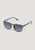 Grey Tortoise Nomad Sunglasses - One Size Image 1