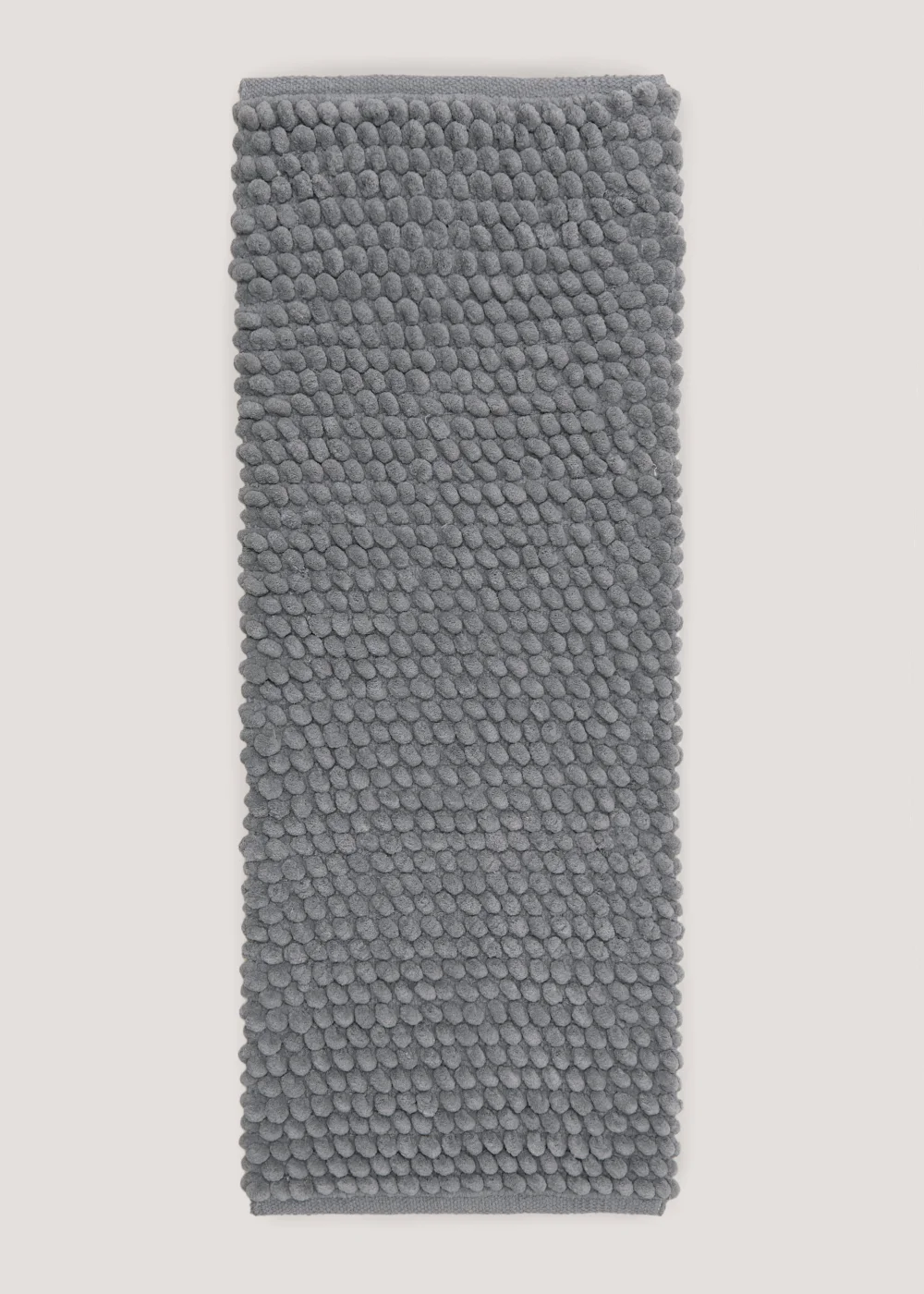 Blue Chunky Bobble Bath Runner (105cm x 40cm) Image 1