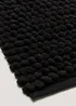 Black Chunky Bobble Shower Mat (50cm x 50cm) Image 2