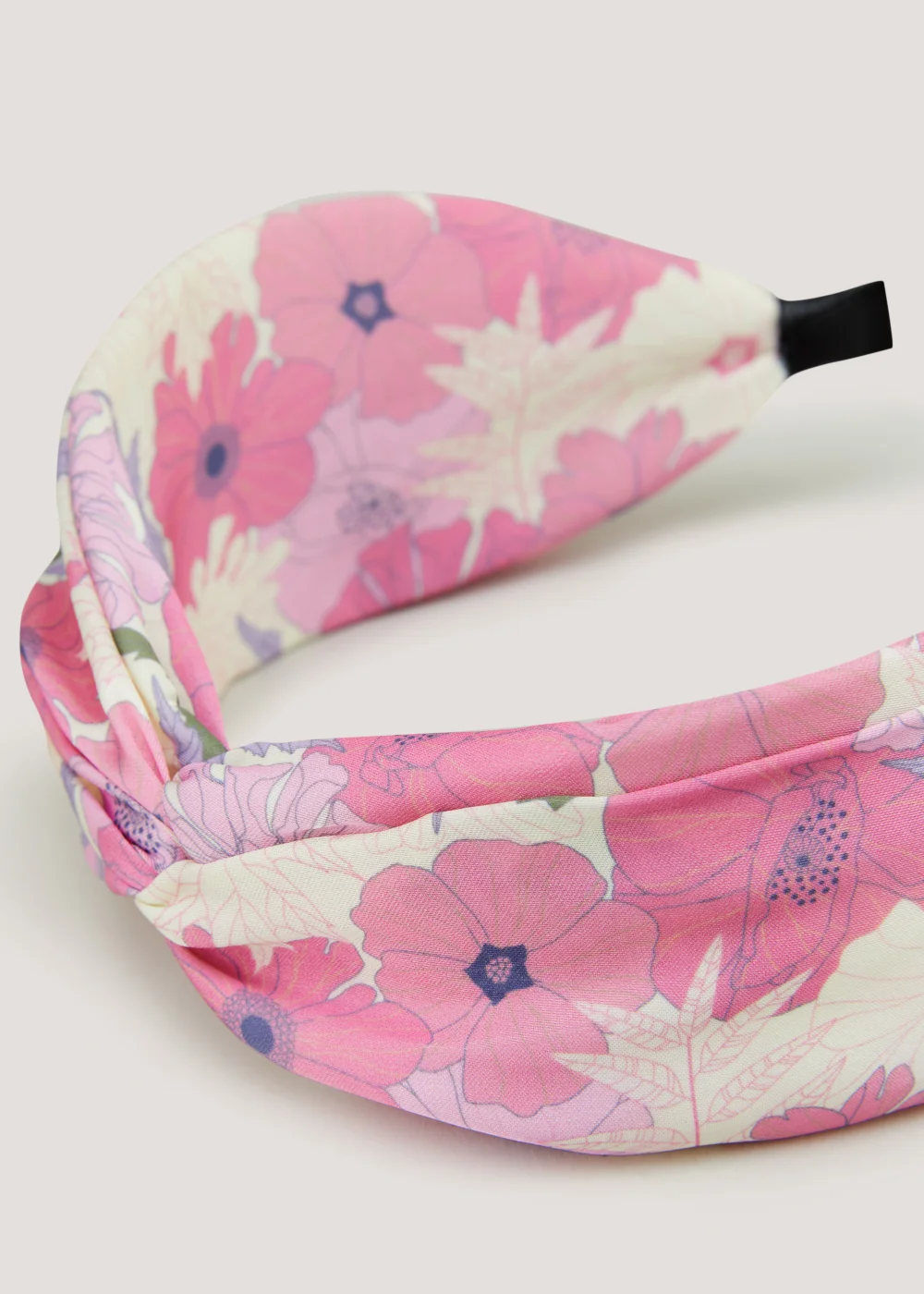 Multicoloured Floral Print Headband - One Size Image 2