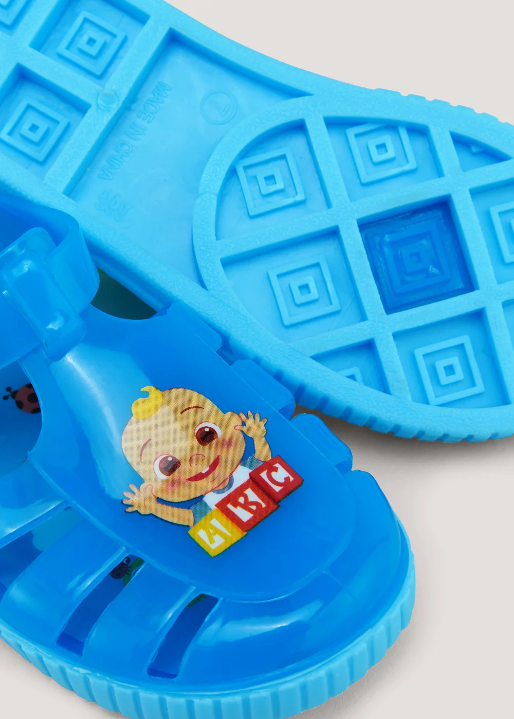 Kids Blue Cocomelon Jelly Sandals (Younger 4-12) - Size 4 Infants Image 2