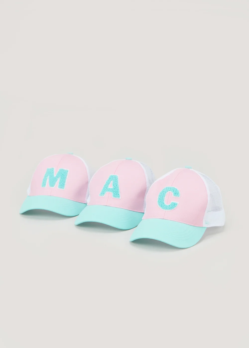 Girls Pink Alphabet Cap (3-6yrs) - S Image 1