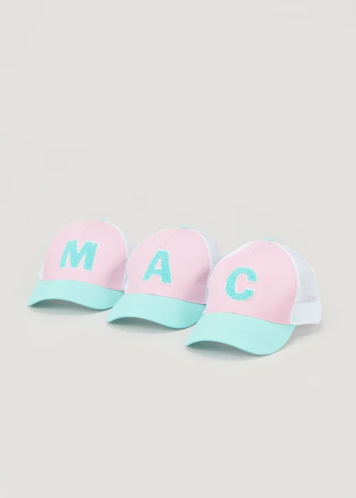 Girls Pink Alphabet Cap (3-6yrs) - S Image 1