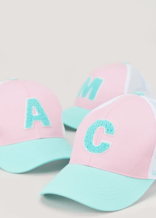 Girls Pink Alphabet Cap (3-6yrs) - S Image 2