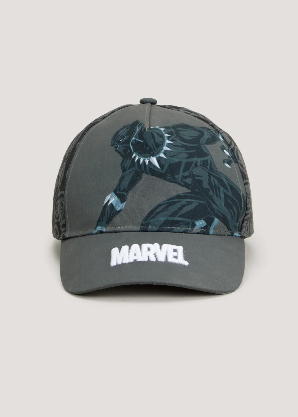 Kids Black Marvel Black Panther Cap (3-10yrs) - Age 7-10 Years Image 1