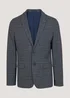 Taylor & Wright Wilson Navy Check Suit Jacket - 38 Chest Regular Image 5