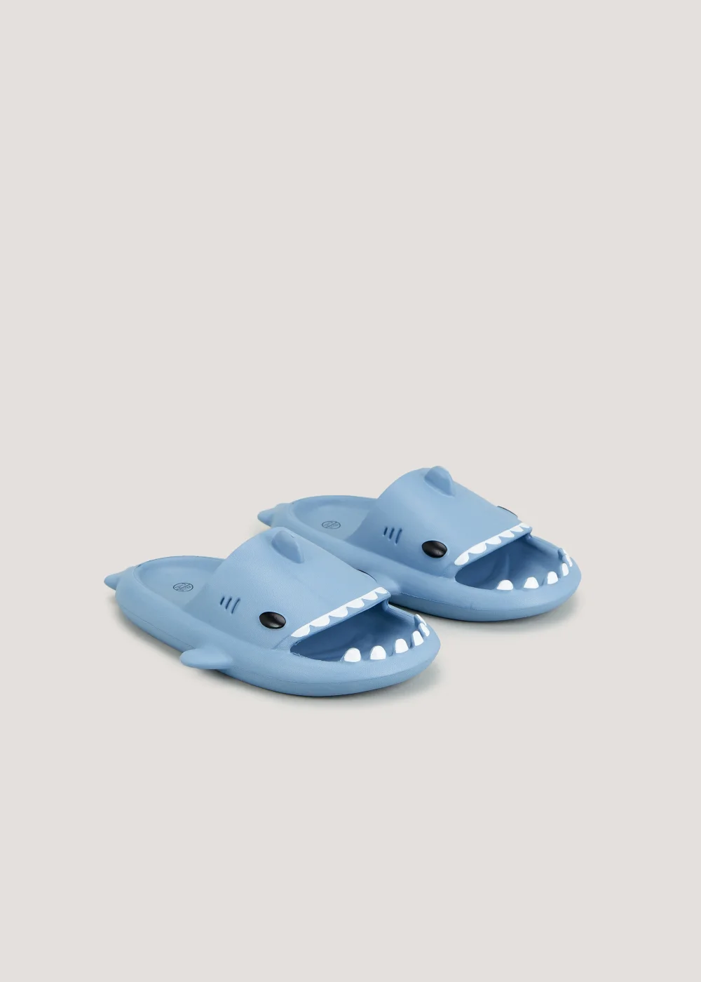 Boys Blue Shark Sliders (Younger 10-Older 2) - Size 1 - 2 Image 1