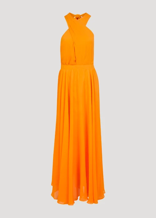Et Vous Orange Cross Front Maxi Dress - 8 Image 5
