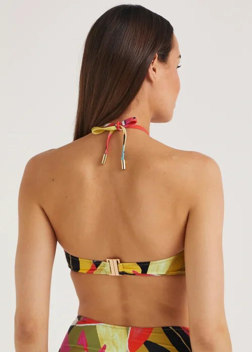 Et Vous Multicoloured Floral Bikini Top - Size 8 Image 2