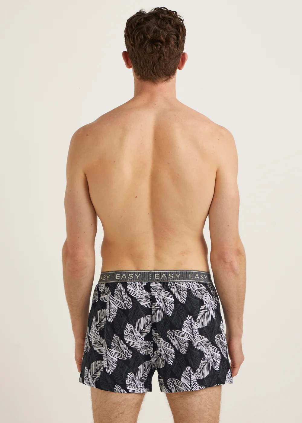 5 Pack Black Floral Print Loose Fit Boxers - Extra small Image 2