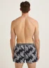 5 Pack Black Floral Print Loose Fit Boxers - Extra small Image 2