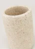 Beige Sandstone Effect Tumbler (11cm x 9.5cm x 9.5cm) Image 2