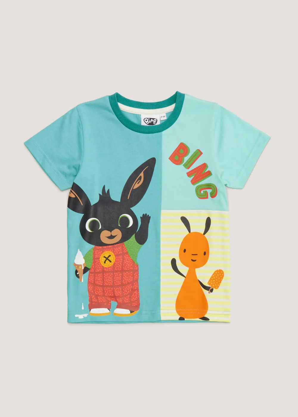 Boys Blue Colour Block Bing Bunny T-Shirt (9mths-5yrs) - 2-3 Yrs Image 1