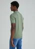 Green Stripe Polo Shirt - S Image 2