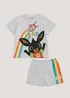 Kids Grey Bing Bunny Shortie Pyjama Set (9mths-5yrs) - Age 2 - 3 Years Image 1