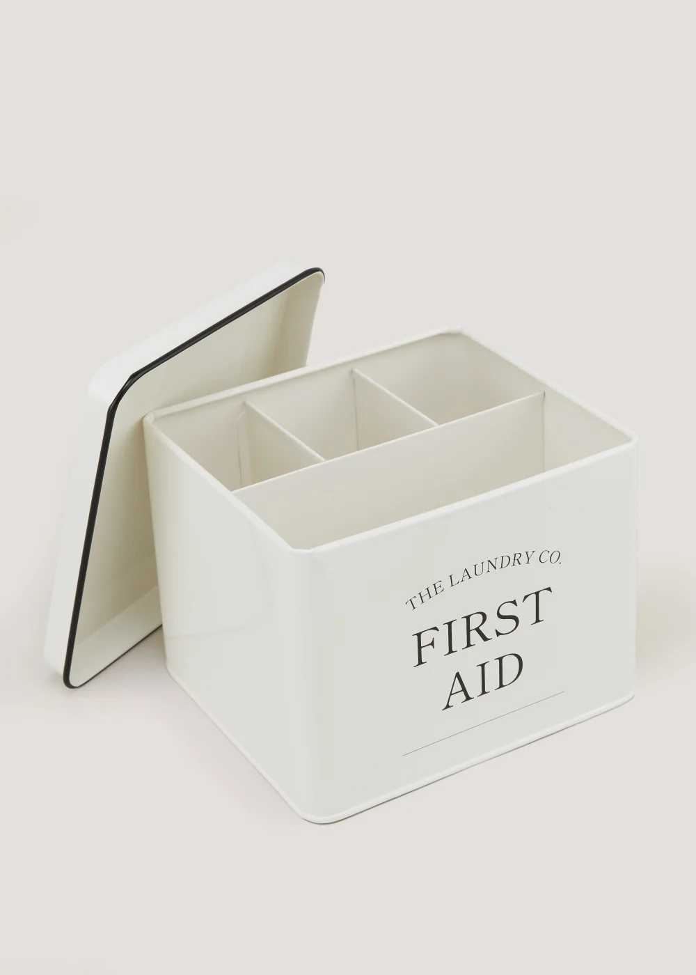 Cream Metal The Laundry Co First Aid Tin Image 2
