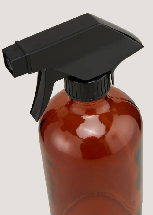 Amber Glass Spray Bottle (21cm x 7cm) Image 2