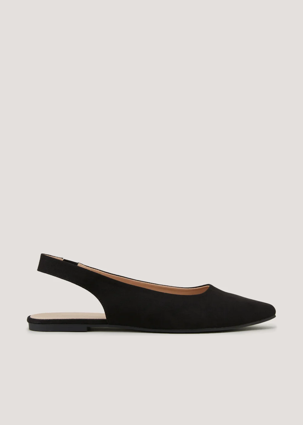 Black Slingback Ballet Flats - Size 3 Image 1