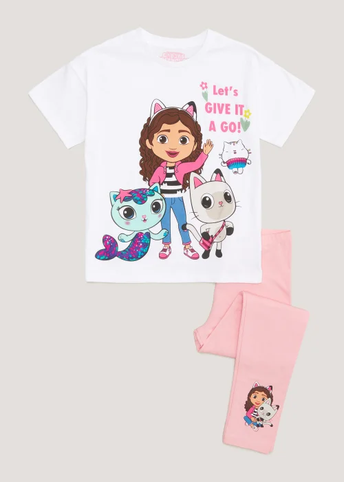 Girls Gabby's Dollhouse Top & Leggings Set (2-9yrs) - 2-3 Yrs Image 1