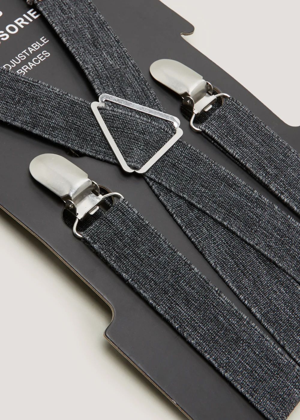 Grey Braces - One Size Image 2