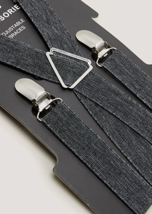 Grey Braces - One Size Image 2