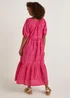 Papaya Petite Pink Embroidered Midi Dress - 6 Image 2