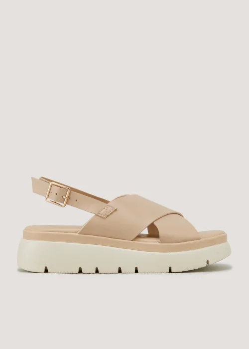 Nude Sporty Flatform - Size 3 Image 1