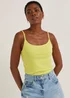Yellow Essential Cami Top - Size 8 Image 1